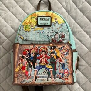 Loungefly One Piece 25th Anniversary Straw Hat Pirates Mini Backpack